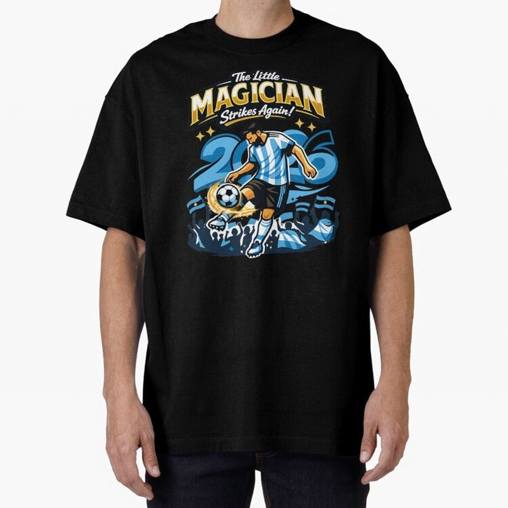 Messi strikes again Classic T-Shirt Bring International Match Energy to FIFA World Cup 2026 for Fans of CR7 and Argentina, Bringing Vintage Soccer Flavor, Modern Football Stars, National Flags and Final Night Emotion; Created for Match Day Parties,