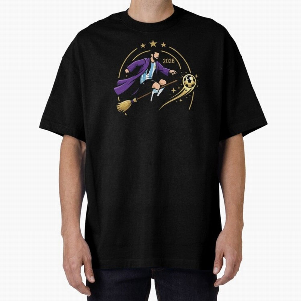 Messi X Harry Potter Classic T-Shirt Bring a Champion Mindset to Global Football Passion for FIFA World Cup 2026, Connected to Mbappe and Neymar, Brazil, Stadium Memories, Football Loyalty, International Chants and Championship Tradition; Built for