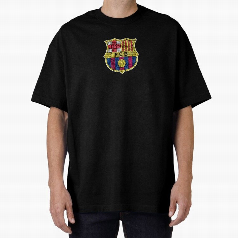BAR-CE-LON-A Logo FC Merchandise Classic T-Shirt Spotlight the FIFA World Cup 2026 USA Canada Mexico Journey through Messi and Cristiano Ronaldo Highlights, Brazil Pride, Goal Celebration Energy, Supporter Heritage, Football Icons and Worldwide