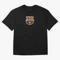 BAR-CE-LON-A Logo FC Merchandise Classic T-Shirt Spotlight the FIFA World Cup 2026 USA Canada Mexico Journey through Messi and Cristiano Ronaldo Highlights, Brazil Pride, Goal Celebration Energy, Supporter Heritage, Football Icons and Worldwide