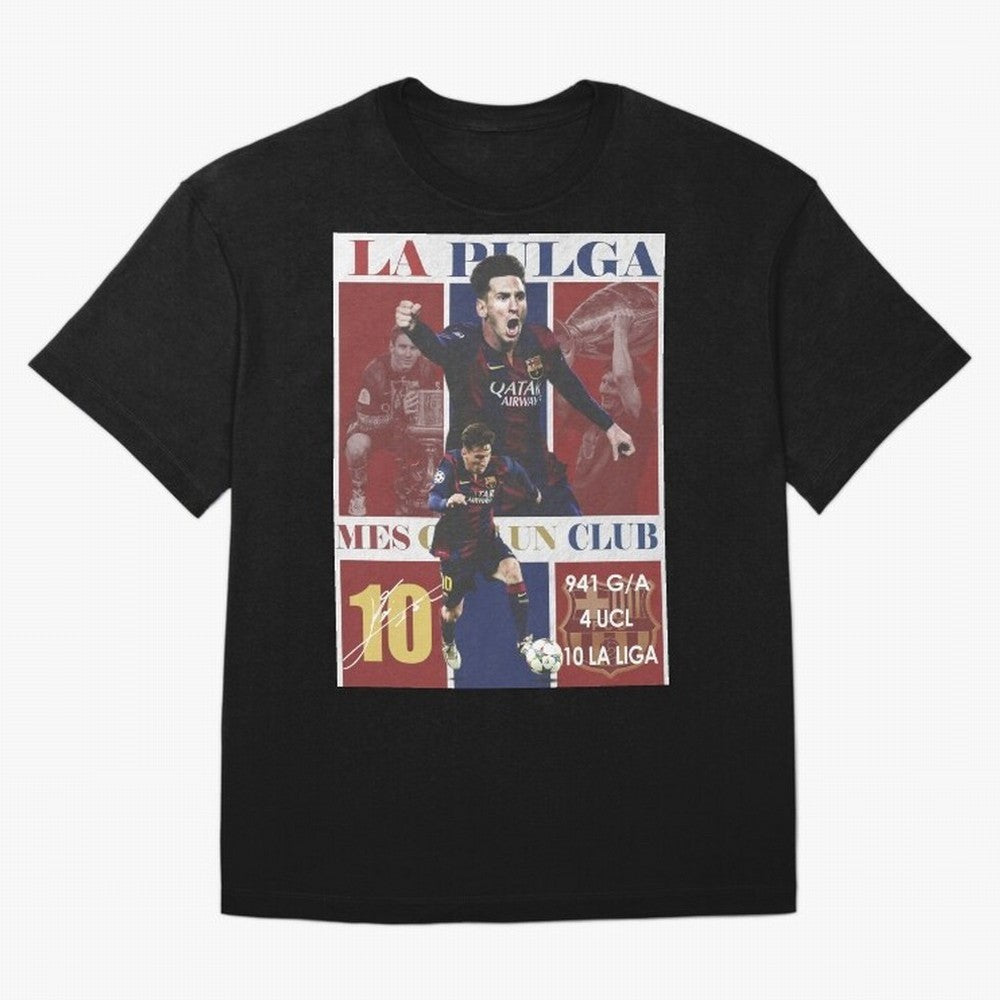 Lionel Messi 2015 Barcelona Poster- Iconic La Liga Hero Art Print Classic T-Shirt Celebrate National Team Dreams in FIFA World Cup 2026 for Fans of Haaland and Mbappe and Portugal, Bringing Football Festival Excitement, Trophy Ambitions, Country
