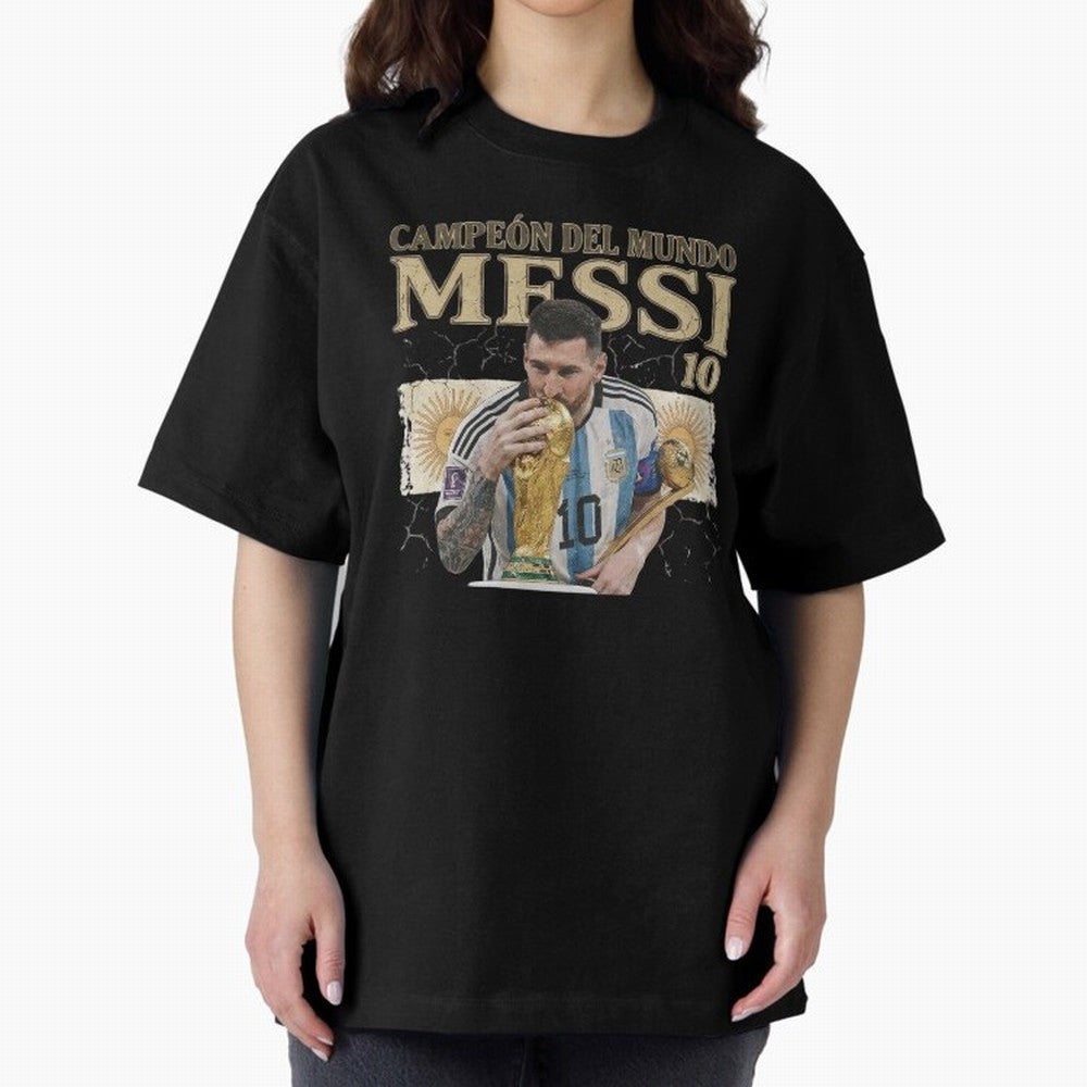 Lionel Messi World Cup 2022 Winner Vintage Art - Argentina 10 Classic T-Shirt Feel International Energy from FIFA World Cup 2026 Centered on CR7, Argentina Energy, Stadium Memories, Football Loyalty, International Chants and Championship Tradition;