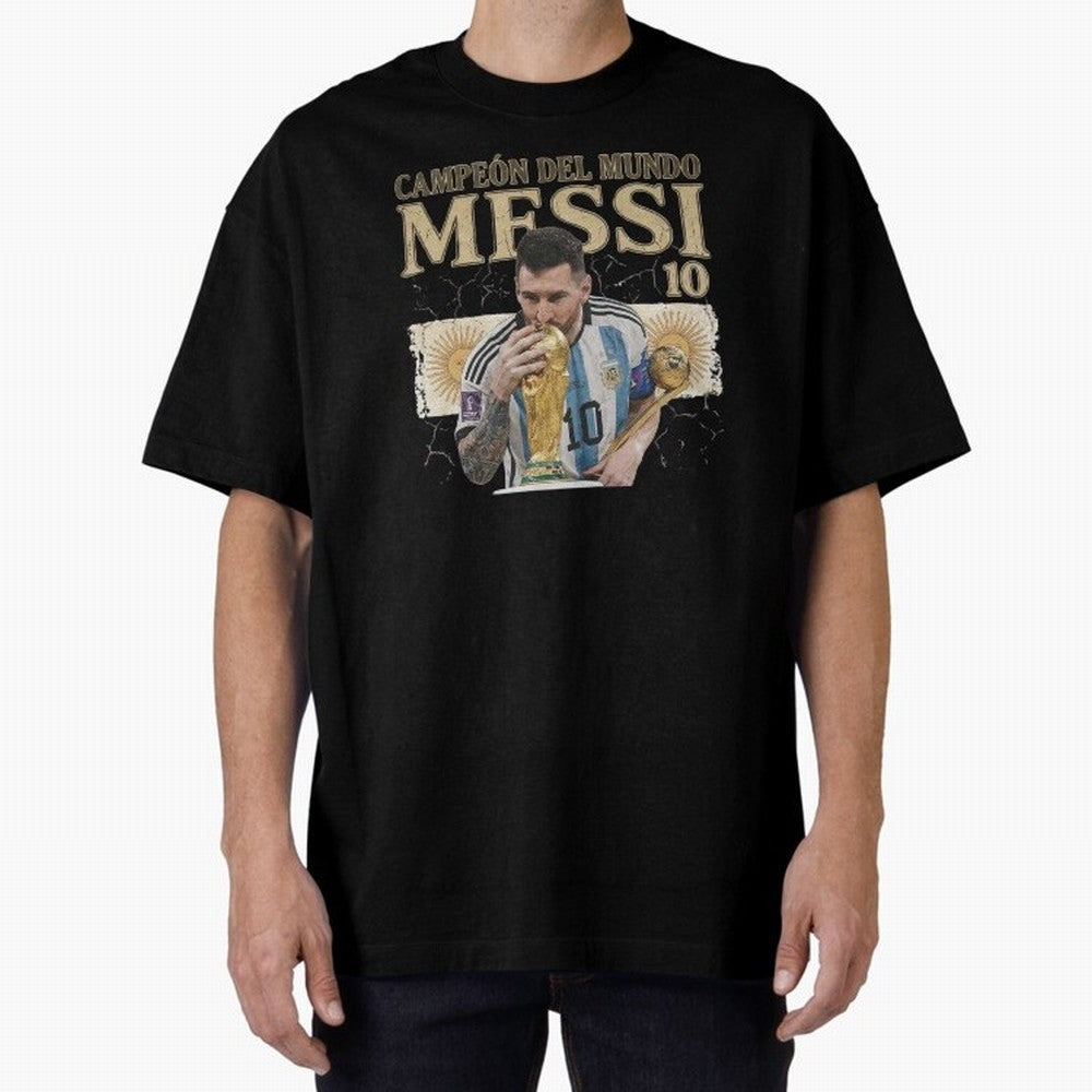 Lionel Messi World Cup 2022 Winner Vintage Art - Argentina 10 Classic T-Shirt Feel International Energy from FIFA World Cup 2026 Centered on CR7, Argentina Energy, Stadium Memories, Football Loyalty, International Chants and Championship Tradition;
