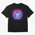 ?Argentina Football Legend Messi Cyberpunk Retro Futurist Design (Version 4) Classic T-Shirt Upgrade FIFA World Cup 2026 Group Stage for Fans of Neymar, Haaland and Cristiano Ronaldo and Argentina and Brazil, Bringing Football Passion, Legendary