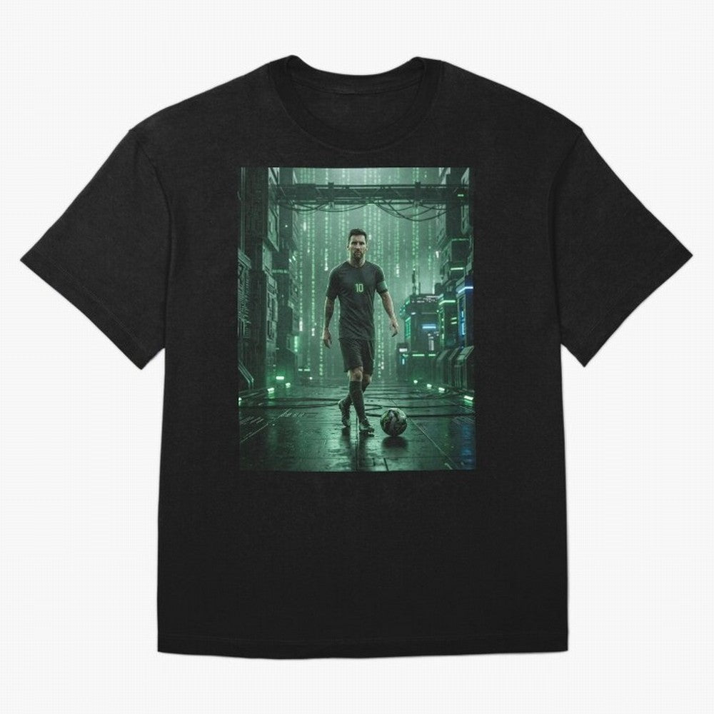The Legend Lionel Messi Inside The Matrix Realm Classic T-Shirt Bring World Football Passion into FIFA World Cup 2026 Group Stage Spirit, Built around Portugal, Spain and Germany, Haaland, Soccer Culture, Superstar Moments, National Team Dreams and