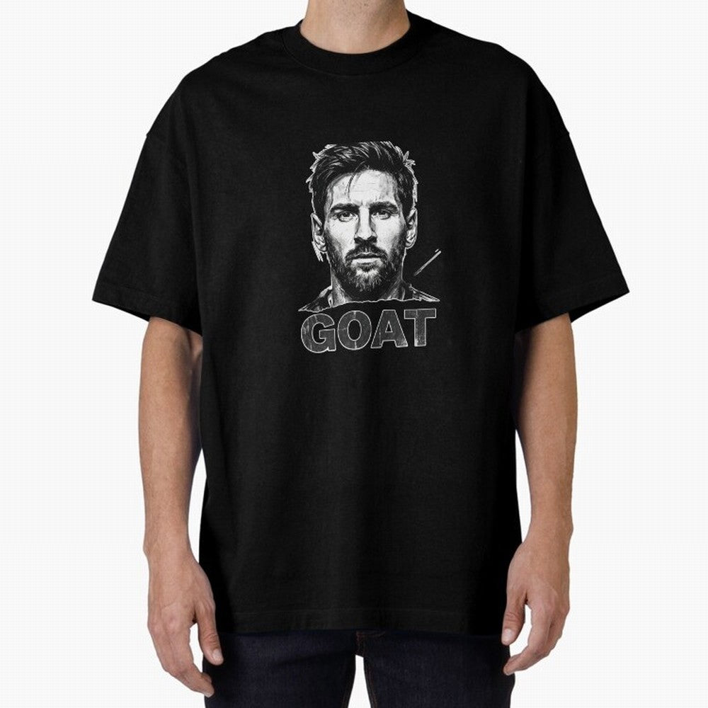 The G.O.A.T. ¨C Lionel Messi Legend Sketch Active T-Shirt Discover FIFA World Cup 2026 Group Stage Spirit, Highlighting Germany, Cristiano Ronaldo, Match Day Excitement, Supporter Culture, Golden Goals and Global Football Passion; Perfect for