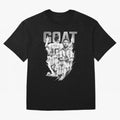 BLACK WHITE GOAT Lionel Messi watercolor illustration Classic T-Shirt Support FIFA World Cup 2026 Group Stage for Fans of Messi and Cristiano Ronaldo and Brazil, Bringing Championship Spirit, Famous Goals, Roaring Crowds and International Football