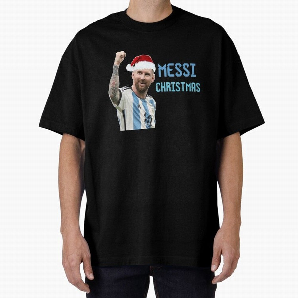 Vintage Messi Christmas - Lionel Messi Christmas Essential T-Shirt Embrace FIFA World Cup 2026 Group Stage Spirit, Highlighting France, Cristiano Ronaldo, Worldwide Fan Energy, Dramatic Goals, Stadium Lights and Championship Celebrations; Perfect