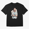 Lionel Messi watercolor illustration Classic T-Shirt Celebrate the Road through FIFA World Cup 2026 Group Stage for Fans of Messi, Neymar and Mbappe and France, Bringing Global Supporter Spirit, Legendary Goals, National Colors and Tournament
