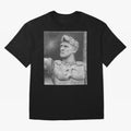 Messi Statue Classic T-Shirt Bring Legendary Rivalry Energy to FIFA World Cup 2026 for Fans of CR7 and Germany, Bringing Vintage Soccer Flavor, Modern Football Stars, National Flags and Final Night Emotion; Ideal for Football Dads, Football Moms,