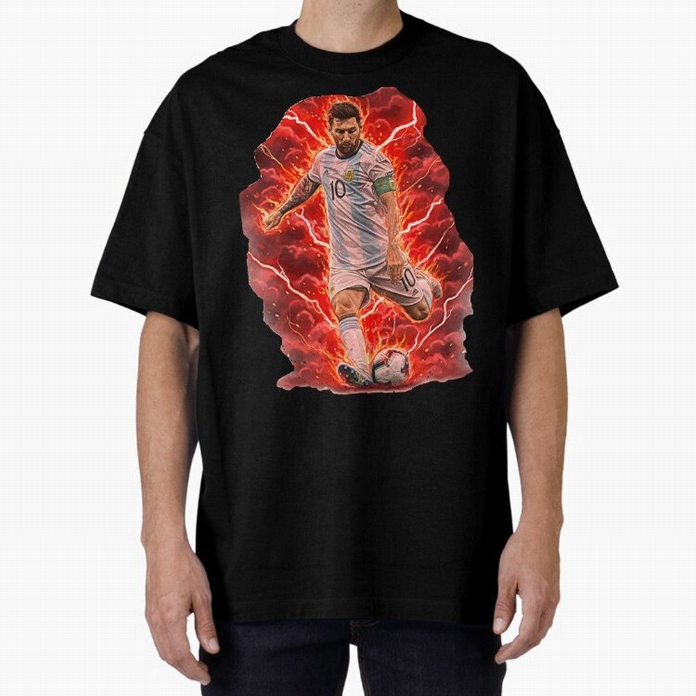 Messi Illustrated Style (HD) ¨C High Definition Design The Goat Unique Classic T-Shirt Treasure FIFA World Cup 2026 Group Stage Capturing Mbappe and Neymar, Argentina and Brazil Energy, Fan Favorite Moments, National Team Passion, Big Match Drama