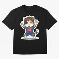 Fcb - Fc Barcelona | Cute Cat Messi with Jersey Barcelona Classic T-Shirt Carry the Dream of FIFA World Cup 2026 Group Stage for Fans of Messi and France, Bringing Football History, Final Match Energy, Crowd Noise and Once in a Lifetime Moments;