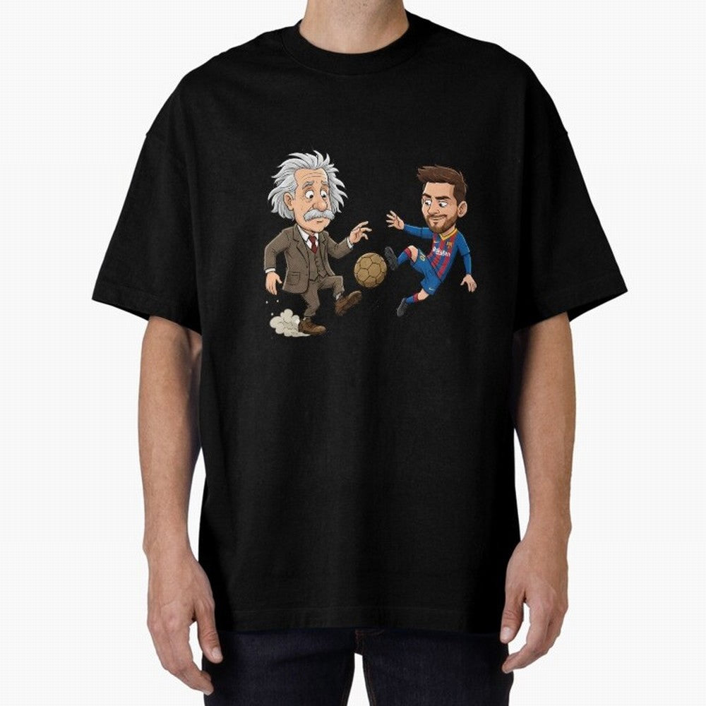 Messi the best in the world Oversized T-Shirt Carry Global Football Passion for FIFA World Cup 2026 USA Canada Mexico, Made for Haaland and Mbappe, Brazil, Portugal and Argentina, Soccer Culture, Superstar Moments, National Team Dreams and