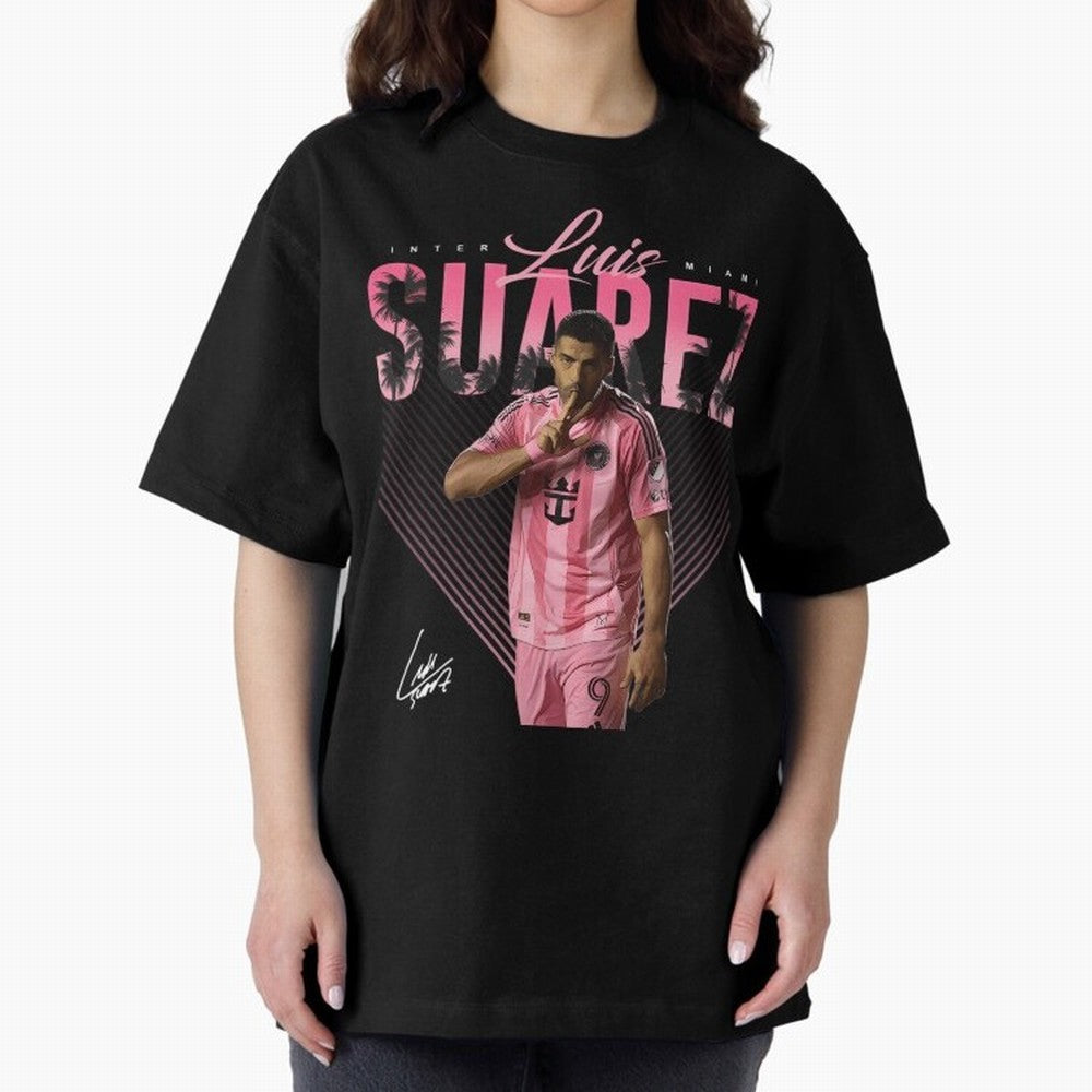Luis Suarez Inter Miami FC Classic T-Shirt Follow Global Football Passion for FIFA World Cup 2026 Group Stage, Celebrating Cristiano Ronaldo, Haaland and CR7, Argentina, France and Brazil, Classic Soccer Heritage, Championship Pressure, Fan Loyalty