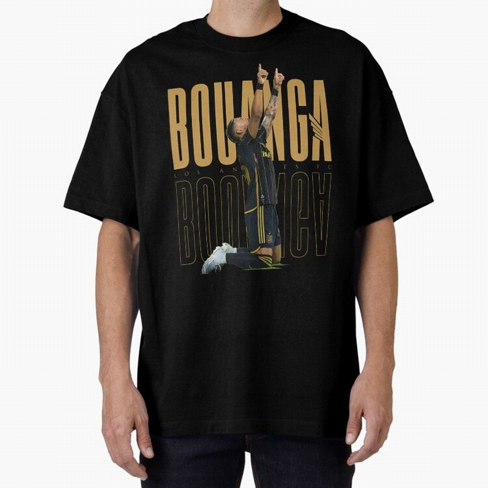 Denis Bouanga Essential T-Shirt Follow the Road to Global Football Passion for FIFA World Cup 2026 USA Canada Mexico, Built around CR7 and Messi, Brazil, Retro Football Energy, Iconic Rivalries, Trophy Chase Drama and Stadium Atmosphere; Perfect