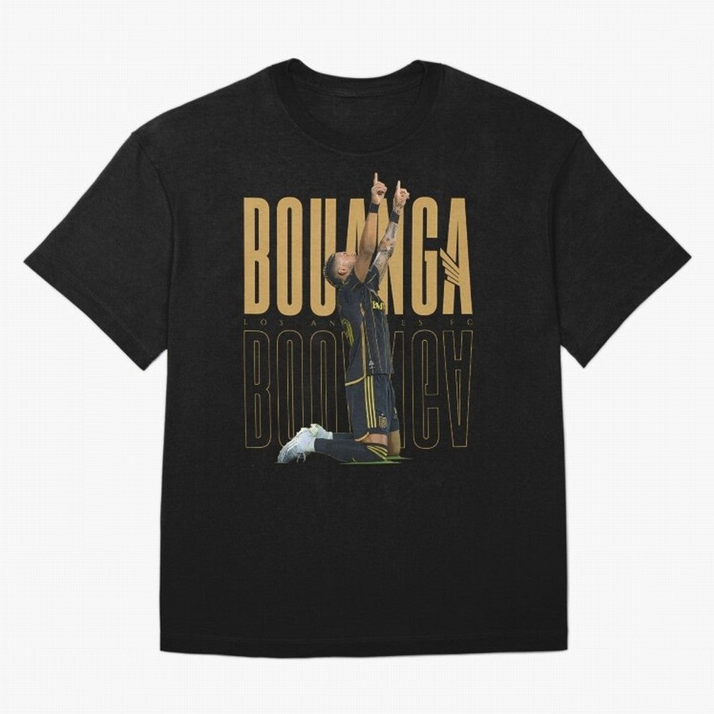 Denis Bouanga Essential T-Shirt Follow the Road to Global Football Passion for FIFA World Cup 2026 USA Canada Mexico, Built around CR7 and Messi, Brazil, Retro Football Energy, Iconic Rivalries, Trophy Chase Drama and Stadium Atmosphere; Perfect