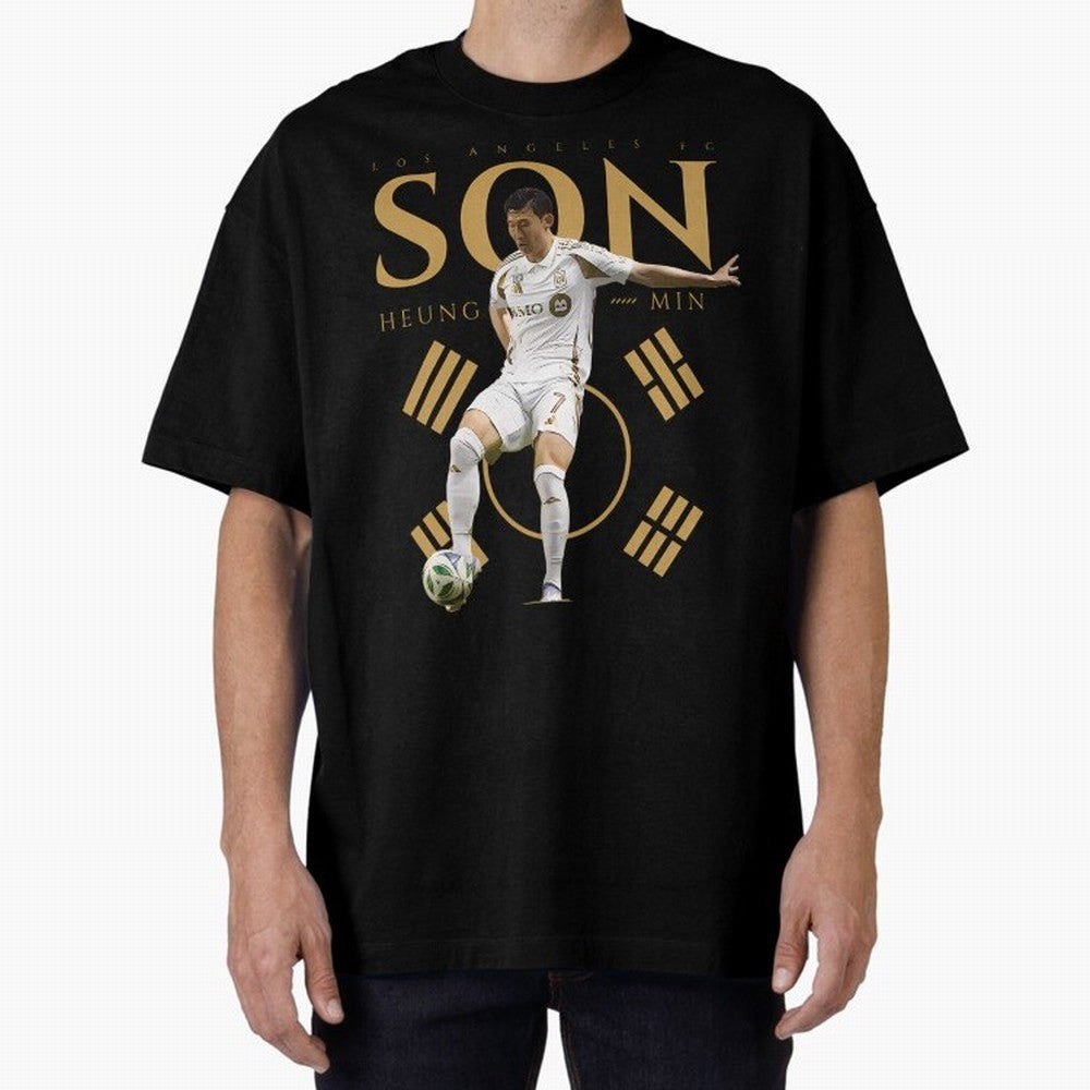 Son Heung Min Classic T-Shirt Celebrate Soccer Greatness during Global Football Passion for FIFA World Cup 2026 USA Canada Mexico, Highlighting Messi, England, Supporter Pride, Iconic Celebrations, Legendary Names and Global Match Day Energy; Built