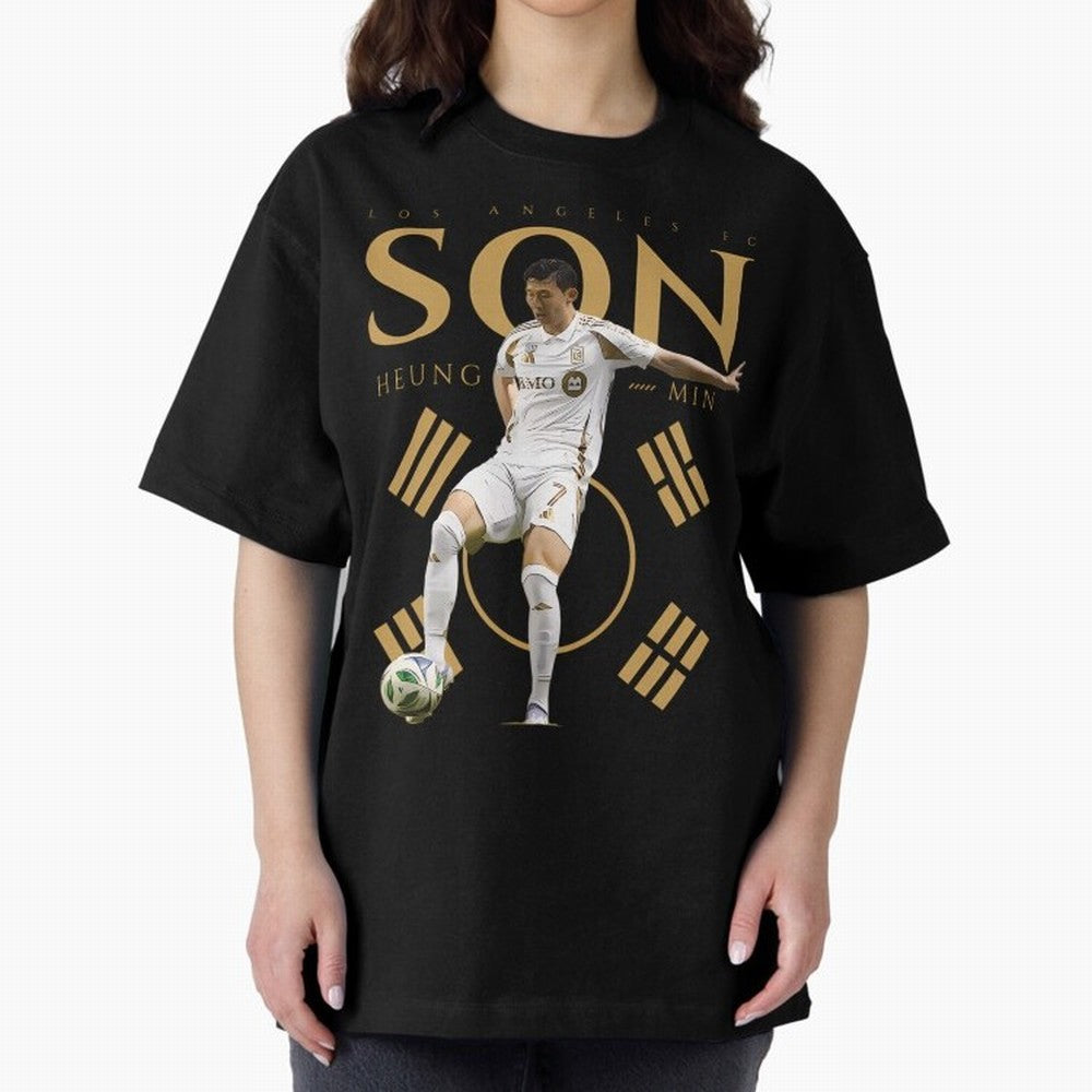 Son Heung Min Classic T-Shirt Celebrate Soccer Greatness during Global Football Passion for FIFA World Cup 2026 USA Canada Mexico, Highlighting Messi, England, Supporter Pride, Iconic Celebrations, Legendary Names and Global Match Day Energy; Built
