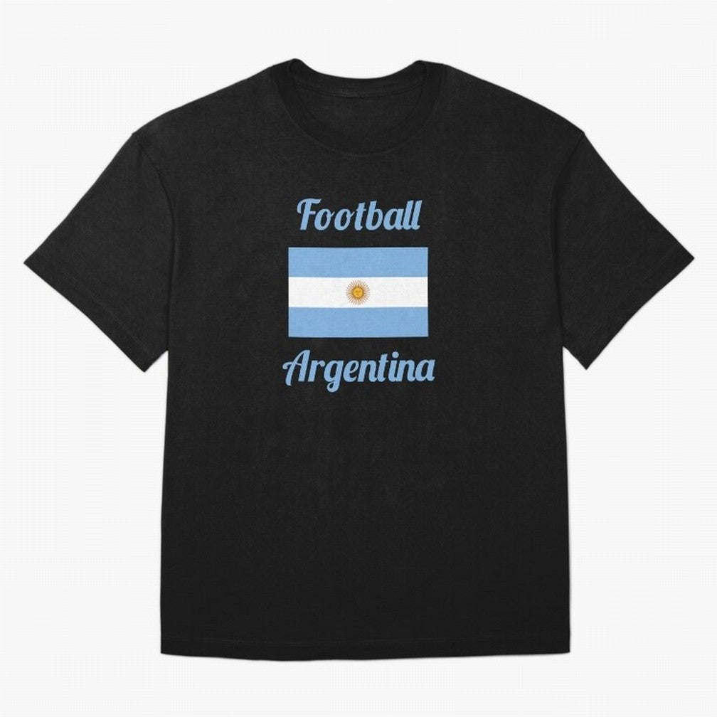 Argentina Football Flag ¨C Albiceleste Soccer Supporter Classic T-Shirt Stand with the FIFA World Cup 2026 Journey through Messi and Cristiano Ronaldo Highlights, Argentina and Brazil Pride, Fan Favorite Moments, National Team Passion, Big Match