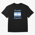 Argentina Football Flag ¨C Albiceleste Soccer Supporter Classic T-Shirt Stand with the FIFA World Cup 2026 Journey through Messi and Cristiano Ronaldo Highlights, Argentina and Brazil Pride, Fan Favorite Moments, National Team Passion, Big Match