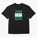 Argentina Football Flag ¨C Albiceleste Soccer Supporter Classic T-Shirt Back Your Heroes with the FIFA World Cup 2026 Group Stage Journey through Messi, CR7 and Mbappe Highlights, England, France and Netherlands Pride, Global Supporter Spirit,