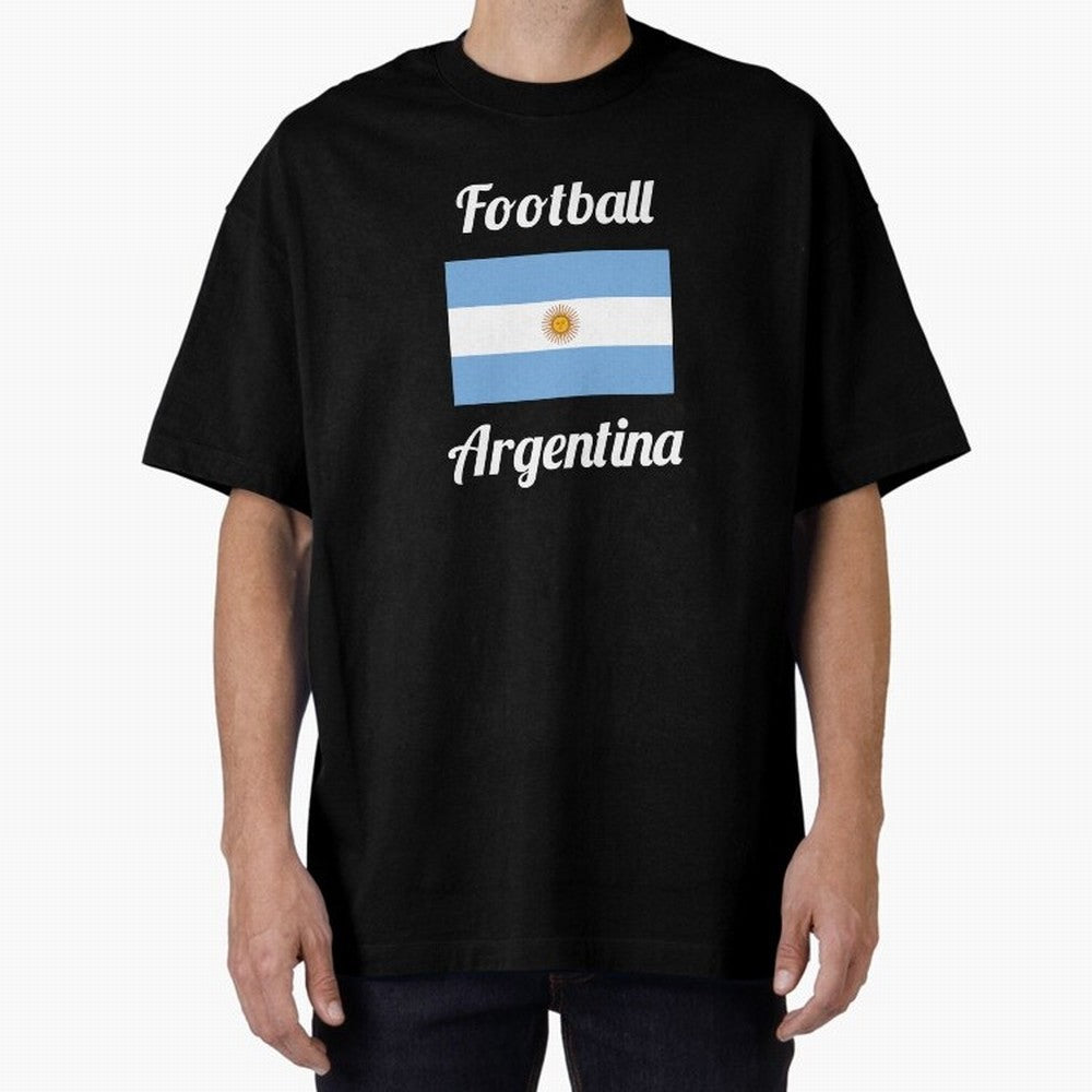 Argentina Football Flag ¨C Albiceleste Soccer Supporter Active T-Shirt Celebrate the Next Chapter of FIFA World Cup 2026 Featuring Neymar, Haaland and Cristiano Ronaldo, Spain and Netherlands Energy, Football Passion, Legendary Performances,