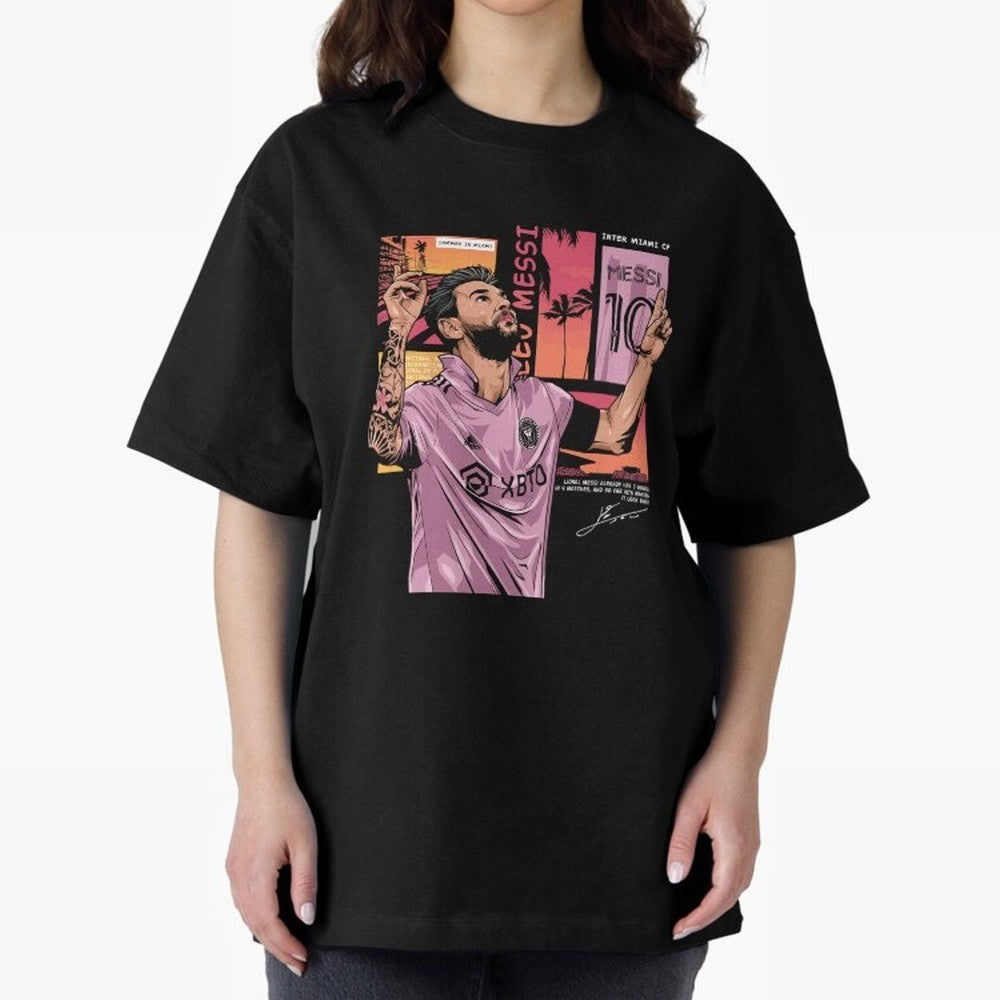 Messi Inter Miami Classic T-Shirt Share the Excitement of Global Football Passion for FIFA World Cup 2026, Made for Messi, Neymar and Mbappe, Argentina, Champion Mindset, Group Stage Buzz, Knockout Tension and Passionate Fan Culture; Ideal for Fans