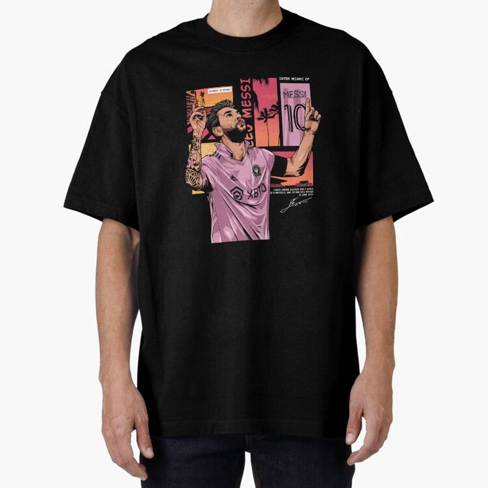 Messi Inter Miami Classic T-Shirt Share the Excitement of Global Football Passion for FIFA World Cup 2026, Made for Messi, Neymar and Mbappe, Argentina, Champion Mindset, Group Stage Buzz, Knockout Tension and Passionate Fan Culture; Ideal for Fans