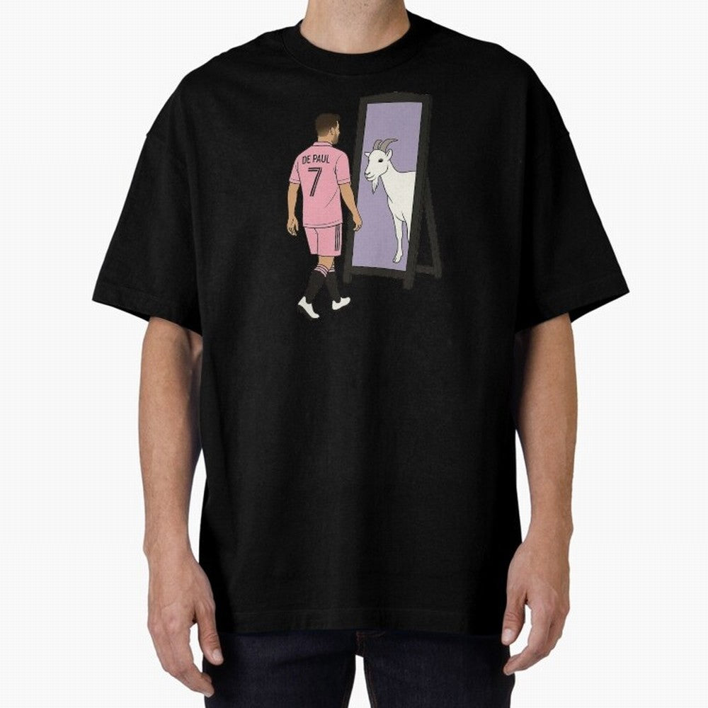 De Paul Inter Miami Classic T-Shirt Celebrate Fan Culture around FIFA World Cup 2026 Spirit, Featuring Argentina, France and Brazil, Mbappe, Retro Football Energy, Iconic Rivalries, Trophy Chase Drama and Stadium Atmosphere; Ideal for Passionate