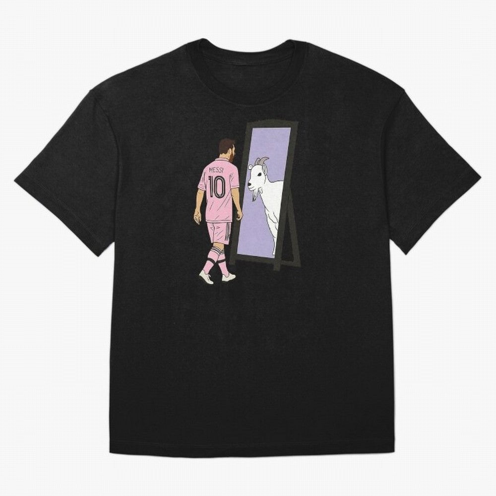 Messi Inter Miami Oversized T-Shirt Capture Stadium Memories from FIFA World Cup 2026 Inspired by CR7 and Messi, Argentina and Brazil Energy, Championship Spirit, Famous Goals, Roaring Crowds and International Football Unity; Perfect for People Who