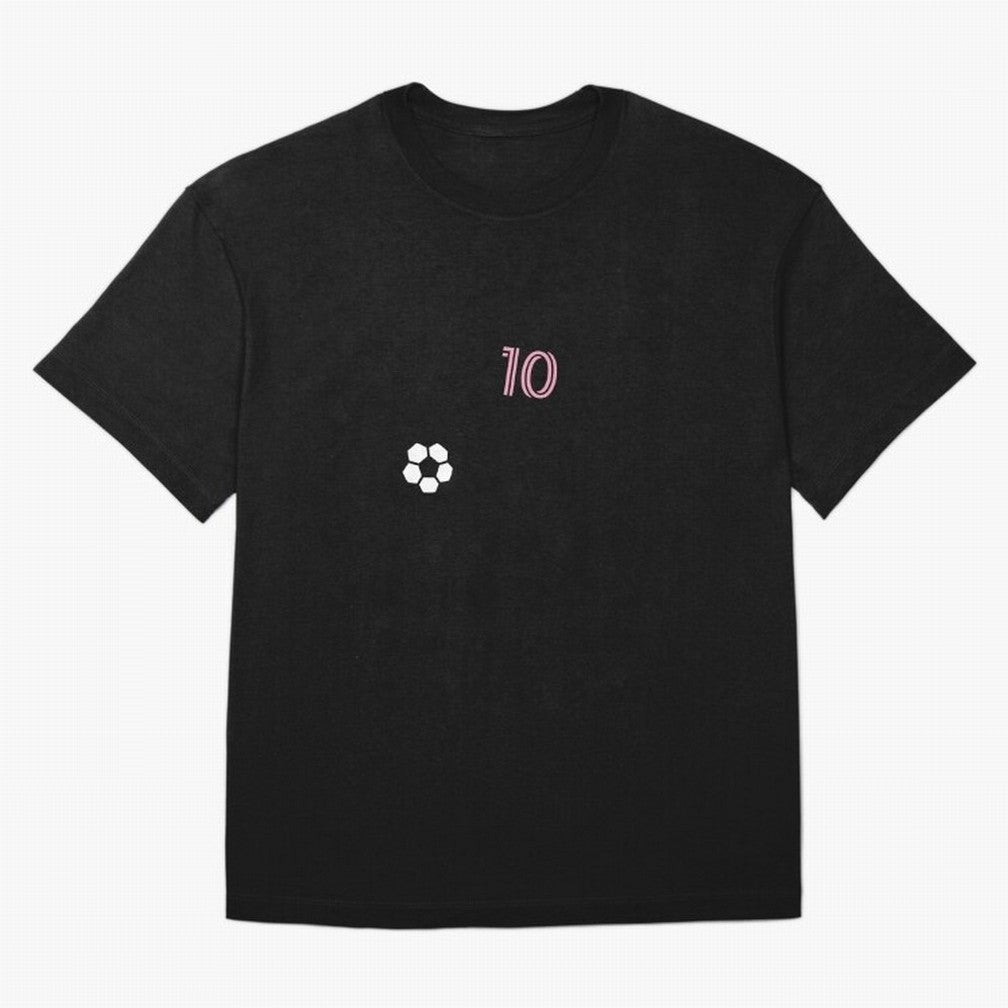 Messi Inter Miami Oversized T-Shirt Cheer for Global Football Passion for FIFA World Cup 2026, Centered on Neymar, Haaland and Cristiano Ronaldo, Argentina and Brazil, Match Day Excitement, Supporter Culture, Golden Goals and Global Football