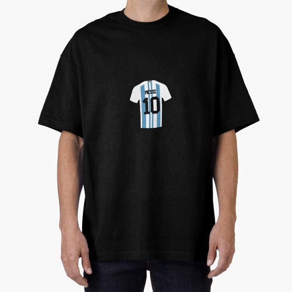 Lionel Messi Number 10 Jersey Illustration Classic T-Shirt Represent Football Lovers during FIFA World Cup 2026 Spirit, Celebrating Argentina, Mbappe and Neymar, Goal Celebration Energy, Supporter Heritage, Football Icons and Worldwide Tournament