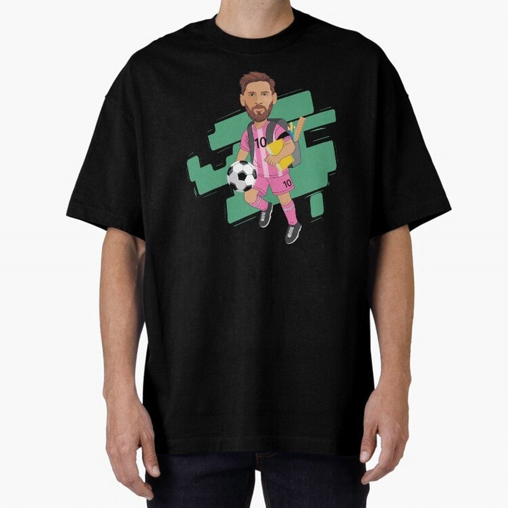 BACK TO SCHOOL - CARICATURE - LIONEL - MESSI - LEO Classic T-Shirt Celebrate Rivalries and Pride in the FIFA World Cup 2026 USA Canada Mexico Journey through Haaland and Mbappe Highlights, Argentina Pride, Game Day Rituals, Football Legends,