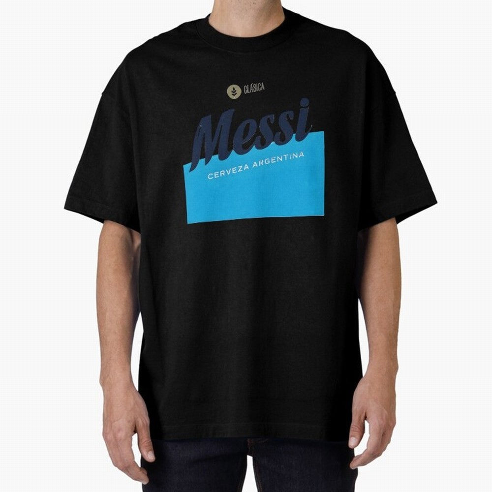 Messi Cerveza Argentina Parody Sticker Classic T-Shirt Bring a Champion Mindset to Match Day Hype around FIFA World Cup 2026, Mbappe and Neymar, Argentina and Brazil, Tournament Hype, Historic Matchups, Family Viewing Parties and Global Sports