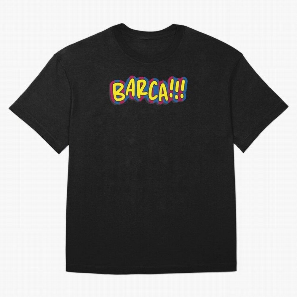 FC Barcelona Barca Oversized T-Shirt Join Supporters Worldwide for the FIFA World Cup 2026 Journey through Cristiano Ronaldo Highlights, Germany Pride, Retro Football Energy, Iconic Rivalries, Trophy Chase Drama and Stadium Atmosphere; Perfect for