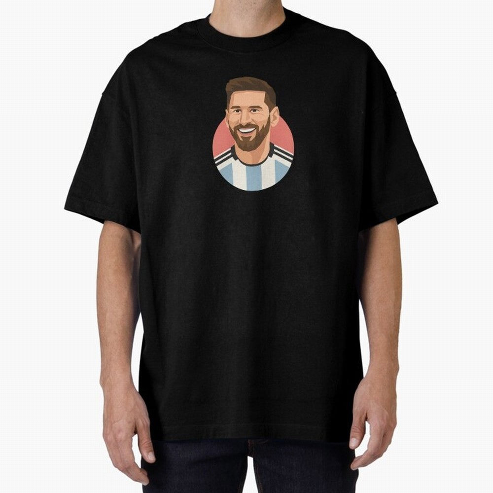 Messi Oversized T-Shirt Honor the Beautiful Game during FIFA World Cup 2026 USA Canada Mexico Filled with Cristiano Ronaldo, Germany Energy, Stadium Chants, National Pride, Trophy Dreams and Unforgettable Football Memories; Created for Match Day