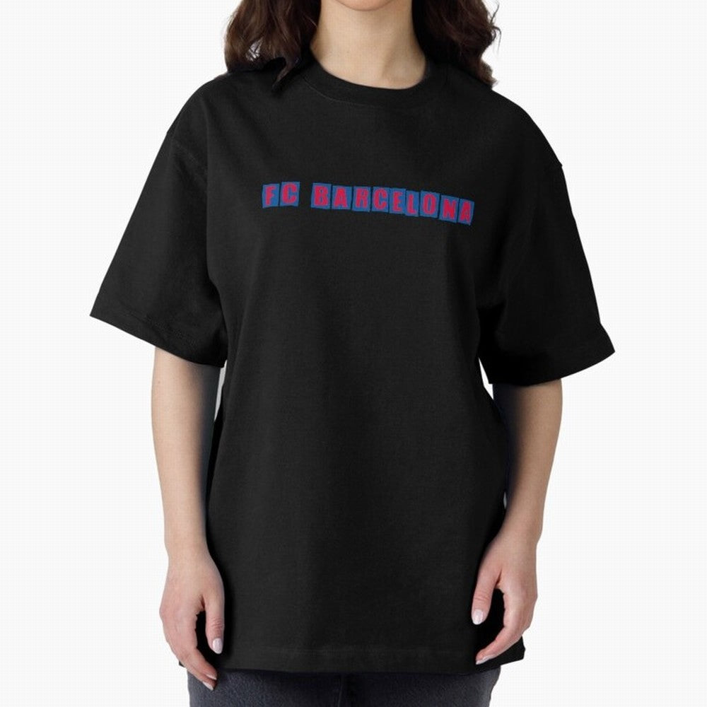 fc barcelona Oversized T-Shirt Carry the Colors and Pride of FIFA World Cup 2026 USA Canada Mexico Filled with Messi, Argentina Energy, Tournament Hype, Historic Matchups, Family Viewing Parties and Global Sports Pride; Made for Die Hard