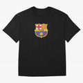 barca glitter logo Oversized T-Shirt Join the Countdown to FIFA World Cup 2026 Spirit, Filled with Portugal, Spain and Germany, Neymar, Haaland and Cristiano Ronaldo, Tournament Hype, Historic Matchups, Family Viewing Parties and Global Sports