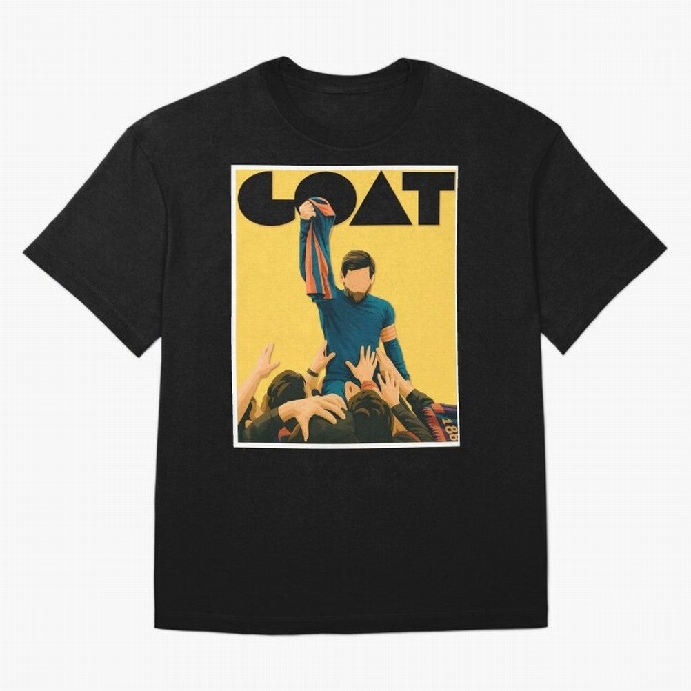 Lionel Messi Men's Football GOAT T-Shirt | Argentina Retro Vintage Messi Shirt Fan Gift Oversized T-Shirt Step into Match Day Hype around FIFA World Cup 2026, Messi, CR7 and Mbappe, Spain, Stadium Memories, Football Loyalty, International Chants