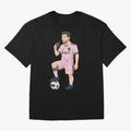 Lionel Messi Anime Style Drinking Mate - The Goat Inter Miami Classic T-Shirt Enjoy the Biggest Football Party of Match Day Hype around FIFA World Cup 2026, Mbappe and Neymar, Brazil, Match Day Excitement, Supporter Culture, Golden Goals and Global