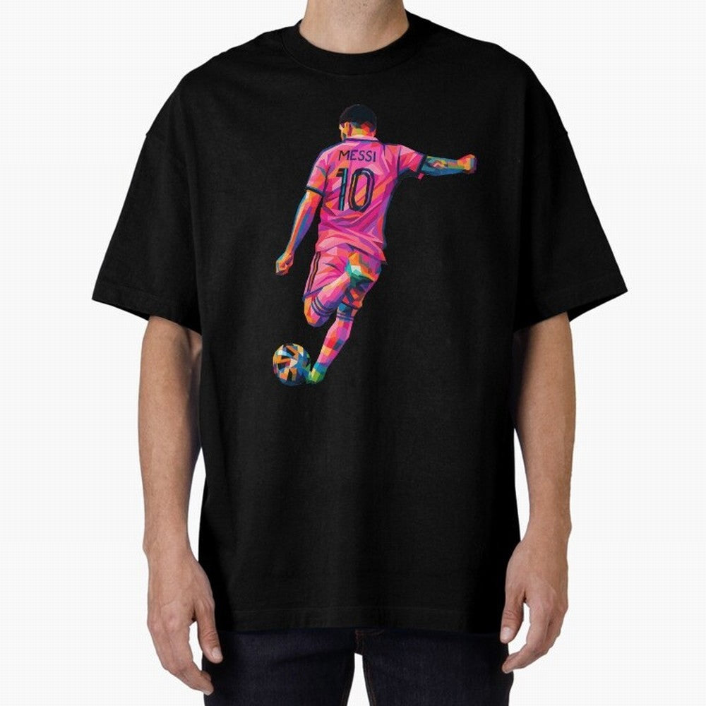 Lionel Messi - Inter Miami Wpap Art Classic T-Shirt Show Up for the Glory of Global Football Passion for FIFA World Cup 2026, Centered on CR7, Netherlands, Football Passion, Legendary Performances, Festival Vibes and Supporter Community; Perfect