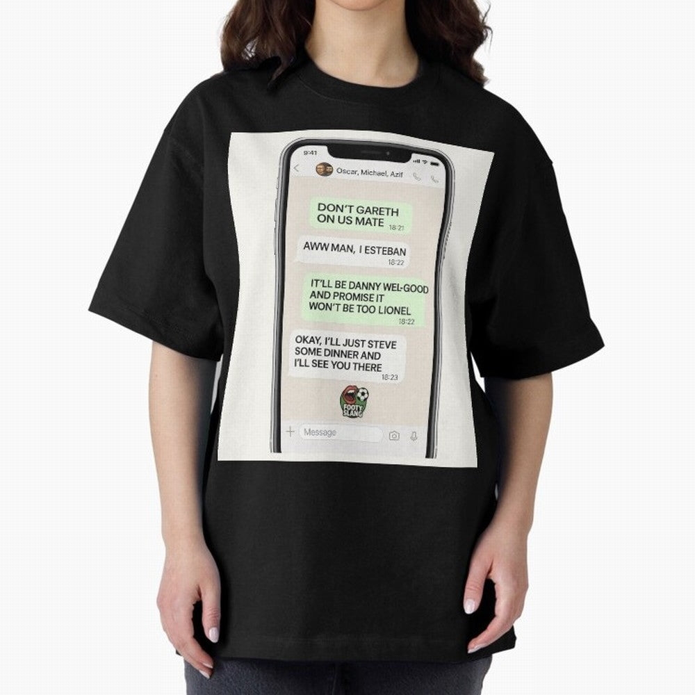 Football Slang WhatsApp Banter ¨C Classic Footy Chat Art Classic T-Shirt Support the Legends of FIFA World Cup 2026 Group Stage Spirit, Connected to Spain, Haaland and Mbappe, Stadium Memories, Football Loyalty, International Chants and