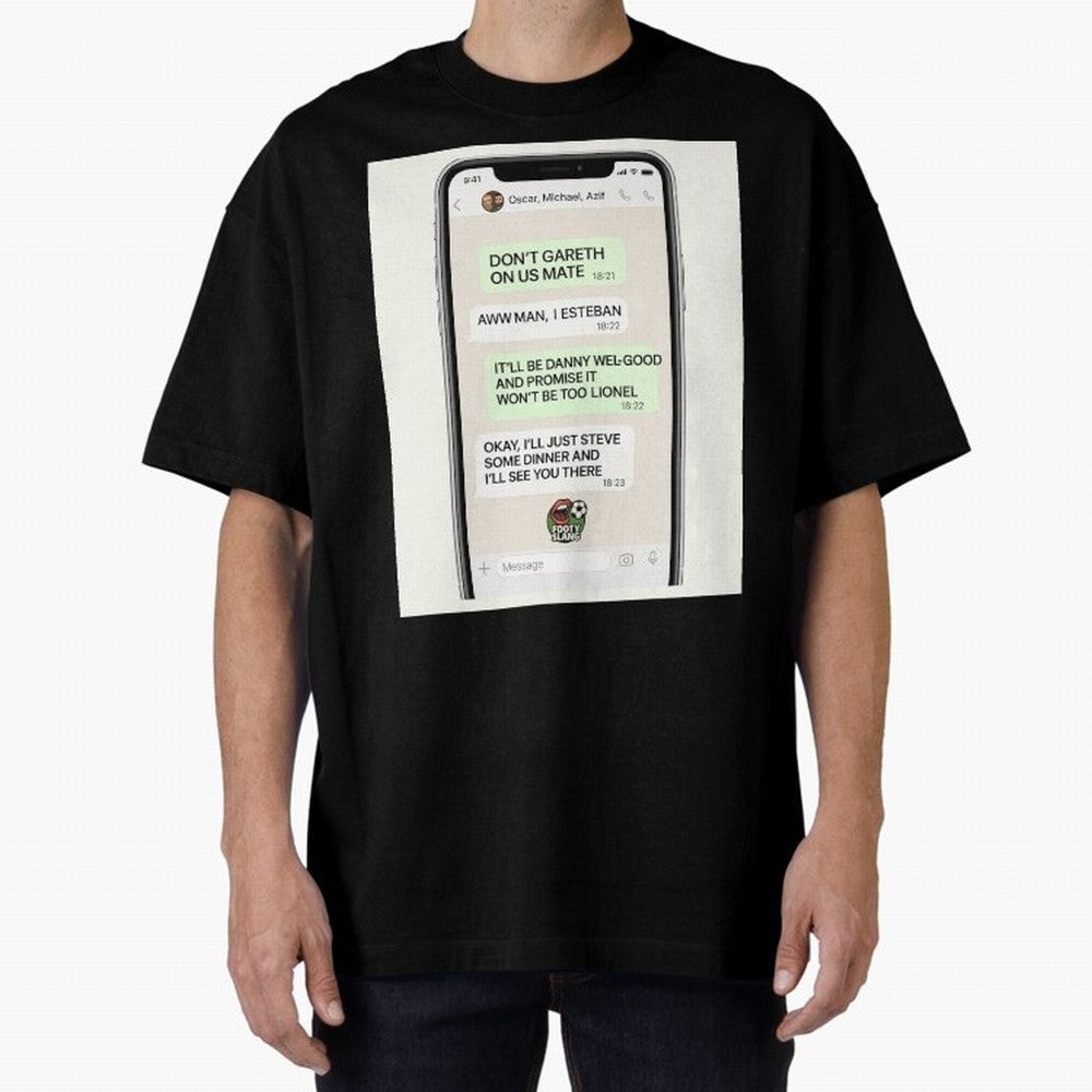 Football Slang WhatsApp Banter ¨C Classic Footy Chat Art Classic T-Shirt Support the Legends of FIFA World Cup 2026 Group Stage Spirit, Connected to Spain, Haaland and Mbappe, Stadium Memories, Football Loyalty, International Chants and