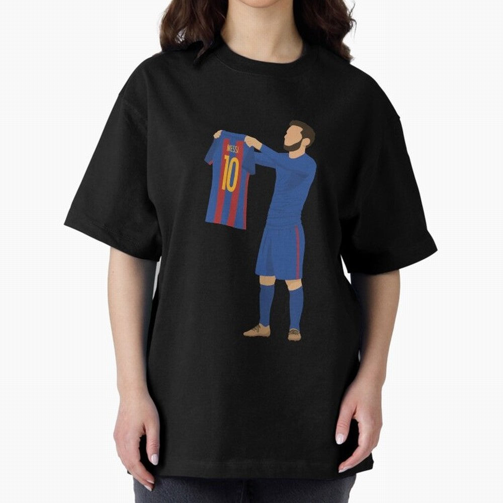 Leo Messi Celebration Sticker Classic T-Shirt Celebrate National Team Dreams in the FIFA World Cup 2026 Journey through Messi and Cristiano Ronaldo Highlights, Netherlands Pride, Classic Soccer Heritage, Championship Pressure, Fan Loyalty and