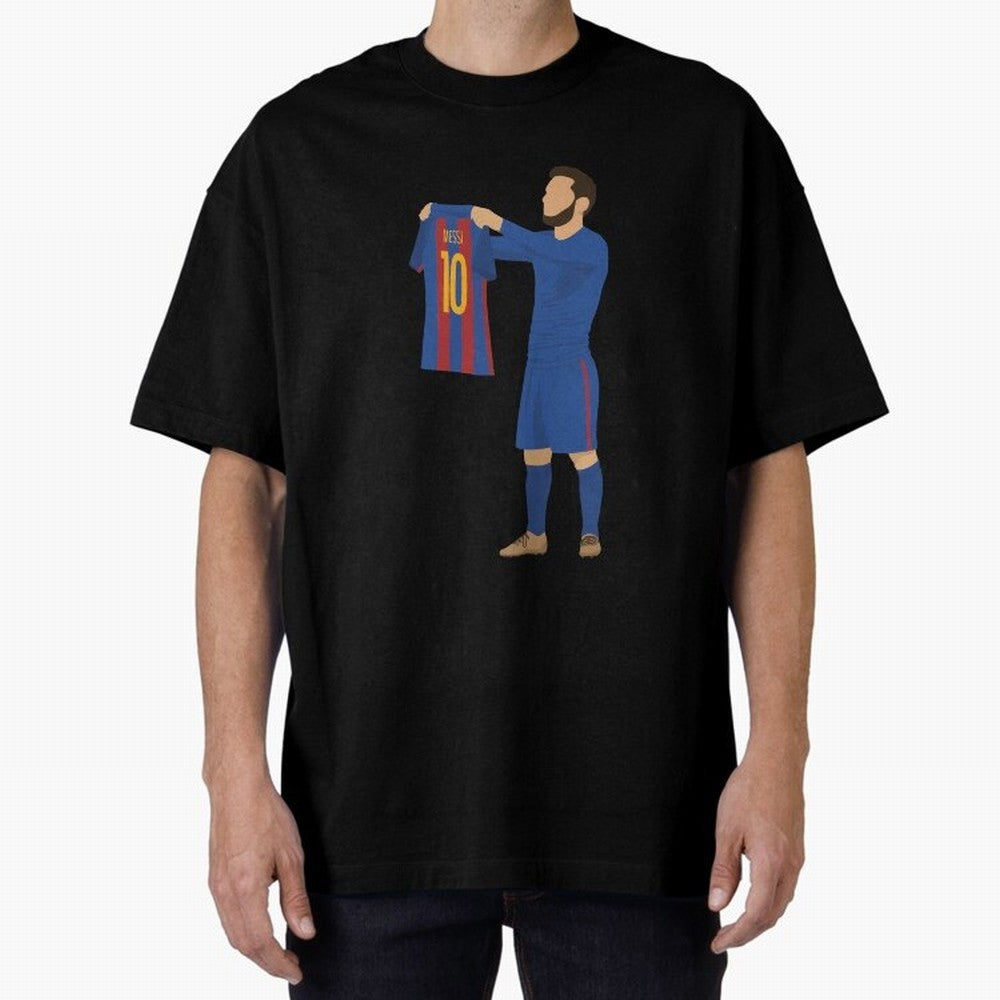Leo Messi Celebration Sticker Classic T-Shirt Celebrate National Team Dreams in the FIFA World Cup 2026 Journey through Messi and Cristiano Ronaldo Highlights, Netherlands Pride, Classic Soccer Heritage, Championship Pressure, Fan Loyalty and