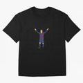 Leo Messi Celebration Sticker Classic T-Shirt Cheer through Every Moment of FIFA World Cup 2026 Group Stage Spirit, Inspired by Brazil, Mbappe and Neymar, Retro Football Energy, Iconic Rivalries, Trophy Chase Drama and Stadium Atmosphere; Perfect