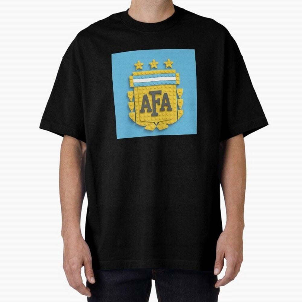 Argentina Blocks Classic T-Shirt Follow the Road to FIFA World Cup 2026 Spirit, Capturing Argentina and Brazil, Messi, Stadium Chants, National Pride, Trophy Dreams and Unforgettable Football Memories; Great for Watch Parties, Sports Bars, Family