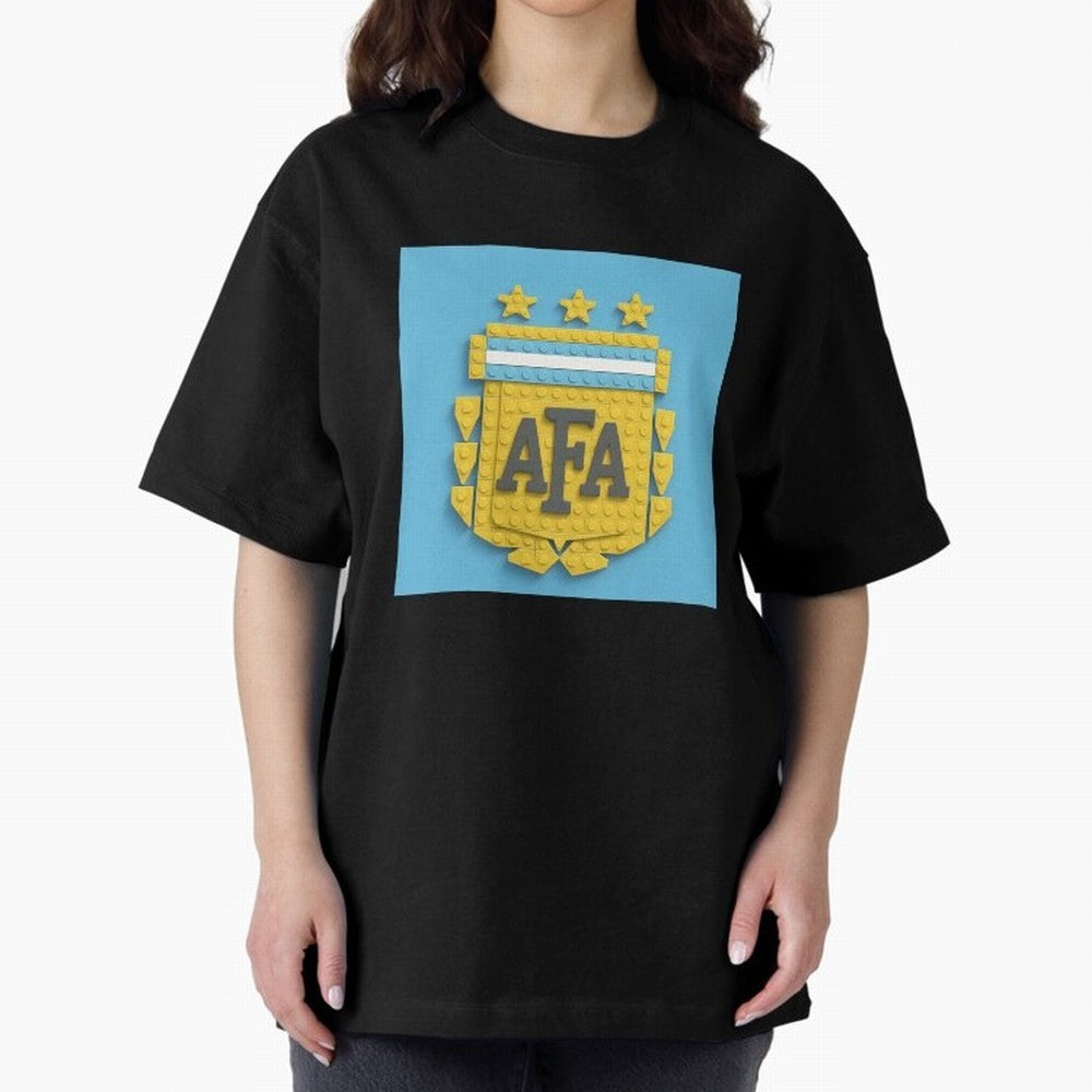 Argentina Blocks Classic T-Shirt Follow the Road to FIFA World Cup 2026 Spirit, Capturing Argentina and Brazil, Messi, Stadium Chants, National Pride, Trophy Dreams and Unforgettable Football Memories; Great for Watch Parties, Sports Bars, Family