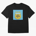 Argentina Blocks Classic T-Shirt Follow the Road to FIFA World Cup 2026 Spirit, Capturing Argentina and Brazil, Messi, Stadium Chants, National Pride, Trophy Dreams and Unforgettable Football Memories; Great for Watch Parties, Sports Bars, Family