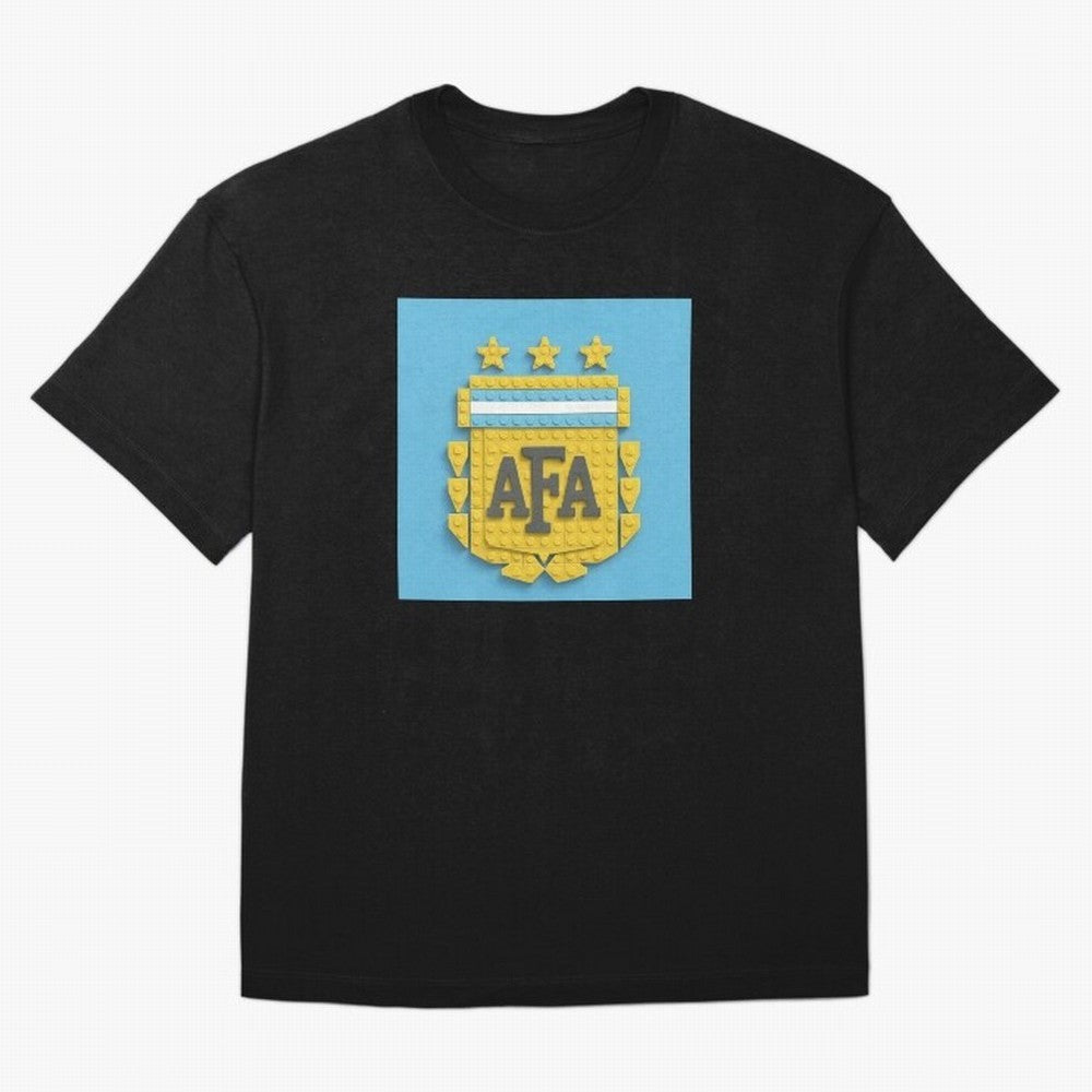 Argentina Blocks Classic T-Shirt Follow the Road to FIFA World Cup 2026 Spirit, Capturing Argentina and Brazil, Messi, Stadium Chants, National Pride, Trophy Dreams and Unforgettable Football Memories; Great for Watch Parties, Sports Bars, Family